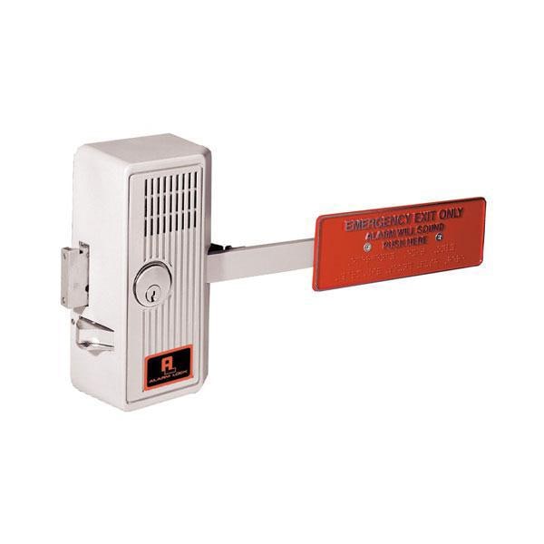 AlarmLock: ALARMED PANIC LOCKS PADDLE 28 - SILVER
